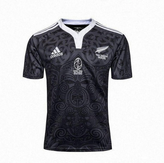 Maori All Blacks 100th Anniversary x Lomu Personalized Jersey