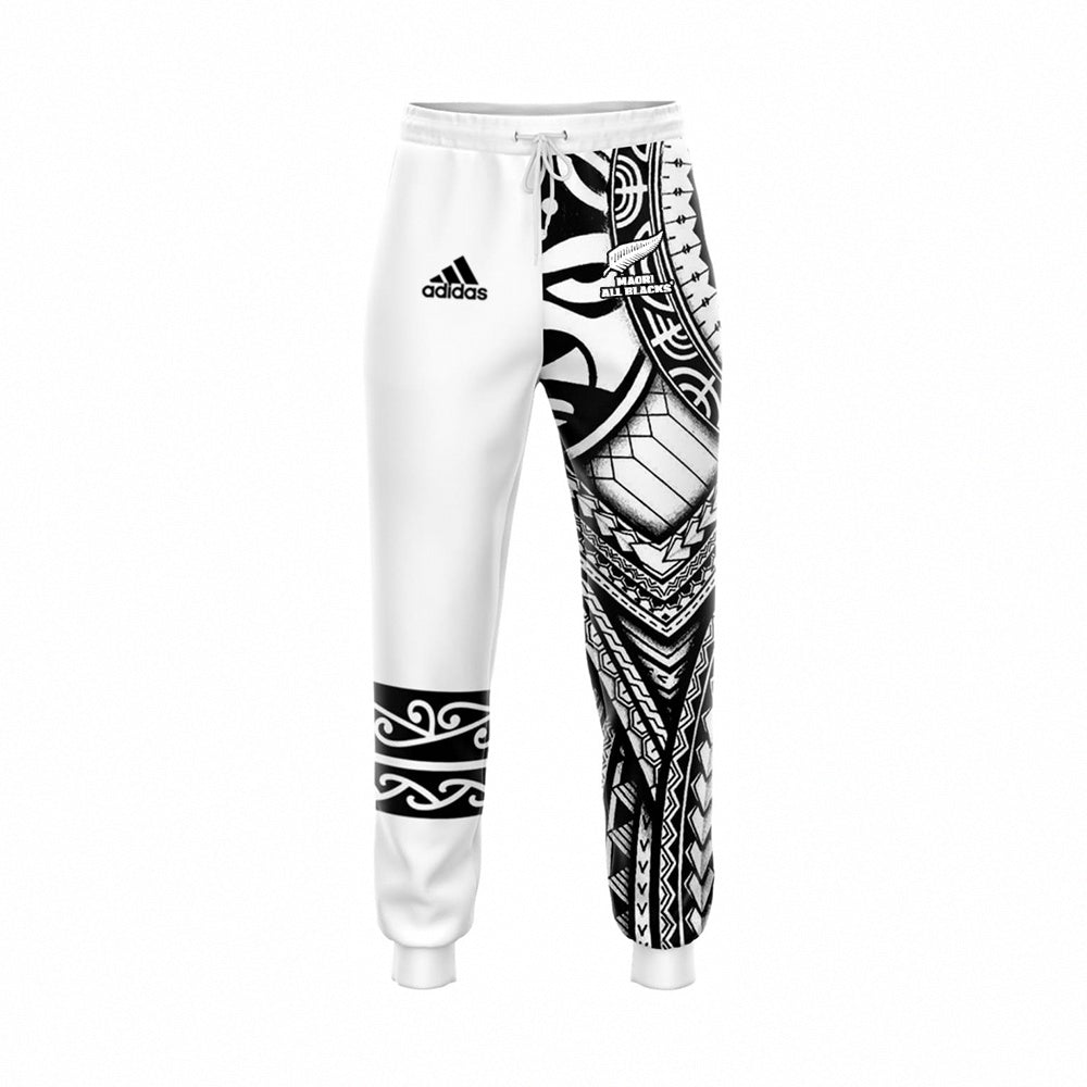 2025 All Blacks Maori White Hoodie and Pants