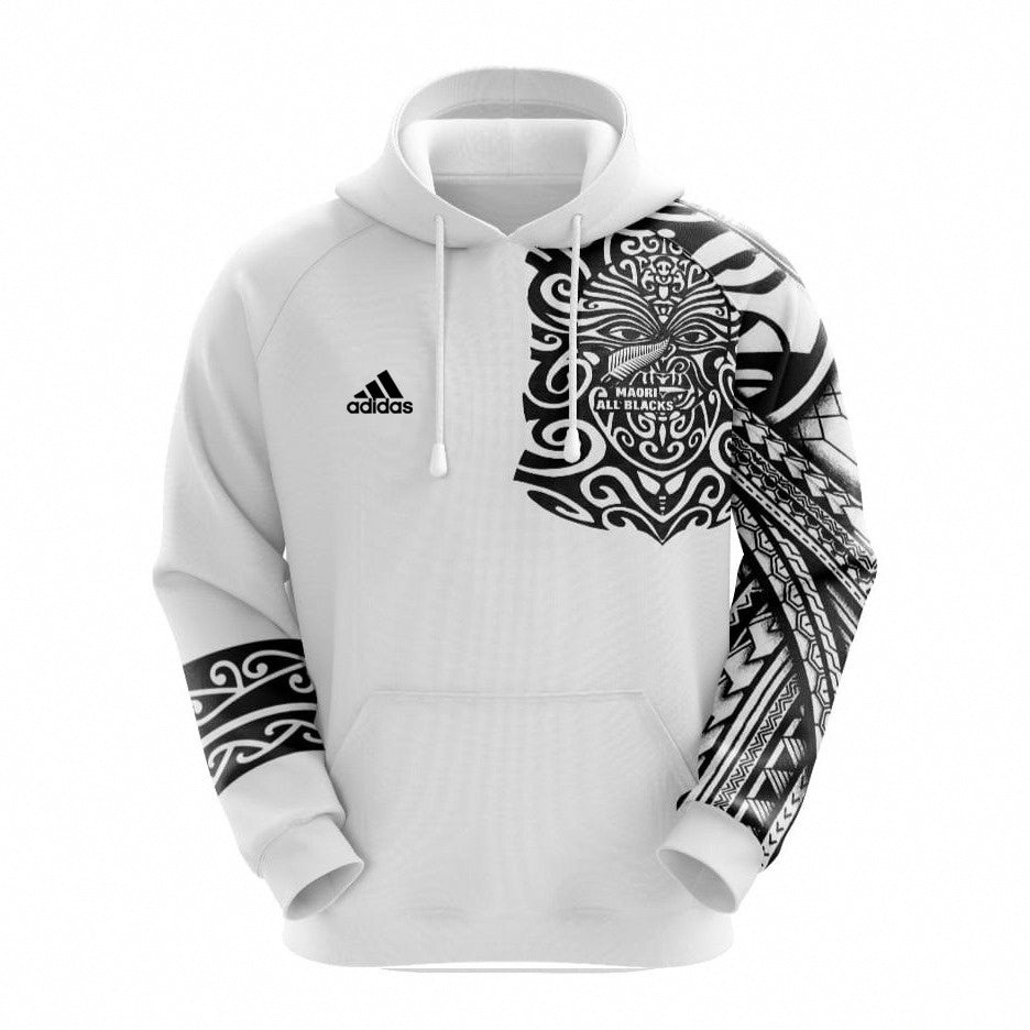 2025 All Blacks Maori White Hoodie and Pants